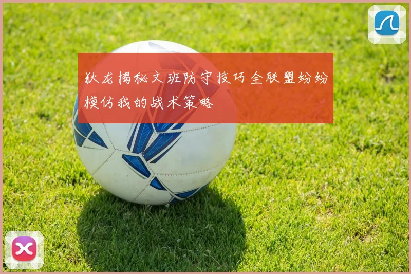 狄龙揭秘文班防守技巧全联盟纷纷模仿我的战术策略