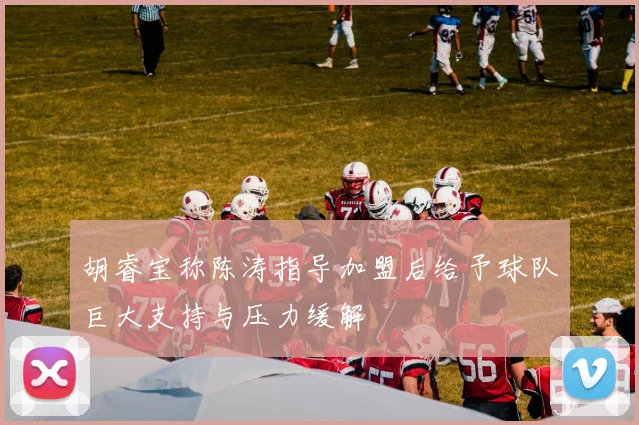 胡睿宝称陈涛指导加盟后给予球队巨大支持与压力缓解